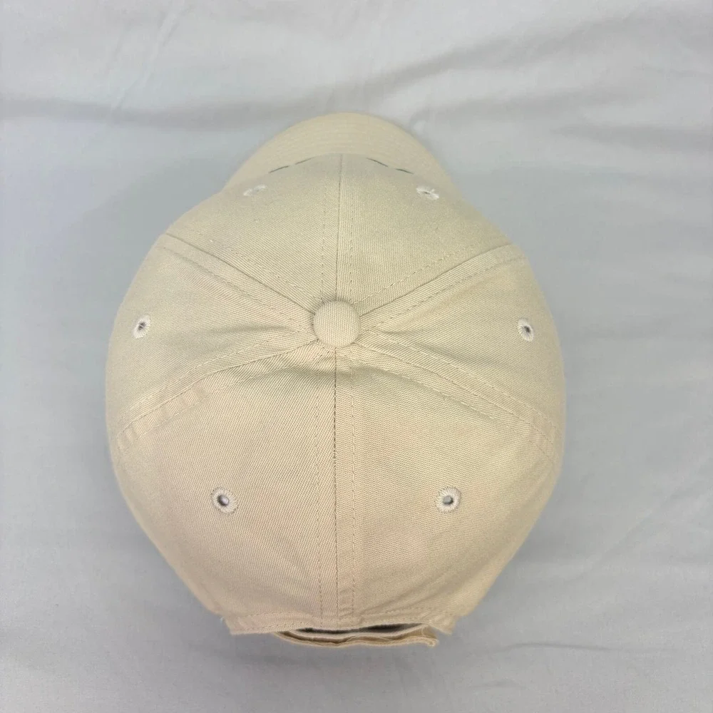 Hit Promo NSU Riverhawks Baseball Cap Mens OSFM Khaki Tan Cotton Hat